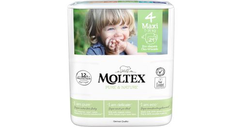 Moltex Pure & Nature Maxi 4 ECO disposable diapers 7- 29 piece
