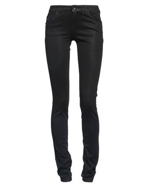 Diesel Black Gold Woman Jeans Black Size 24 Cotton, Elastane