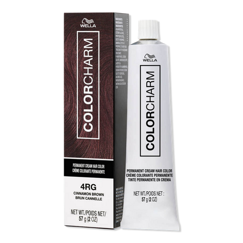 Colorcharm Permanent Cream Hair Color - 4RG CINNAMON BROWN