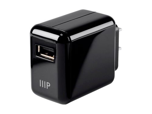 Select USB Wall Charger, 1-Port, 2.4A Output for iPhone, Android, and Galaxy Devices