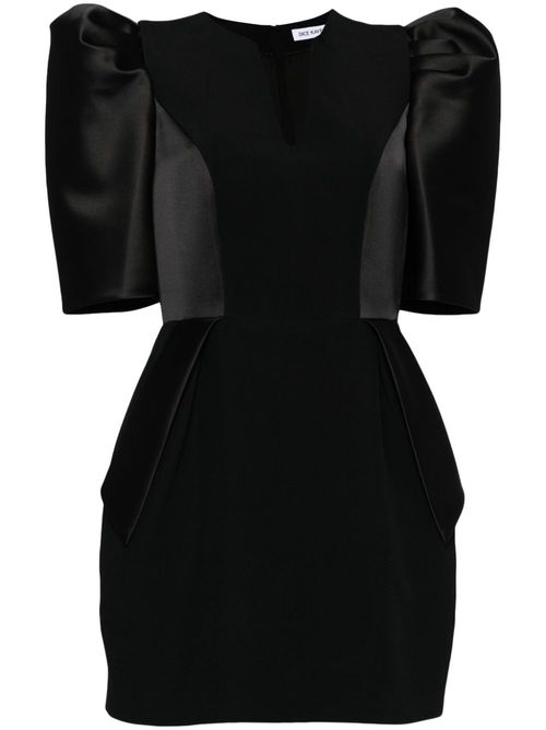 V-neck dress - Black