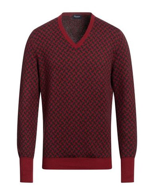 Man Sweater Brick Size 36 Cashmere