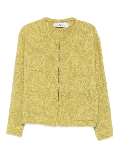 Yellow Alpaca Wool Polyamide Merino Jacket