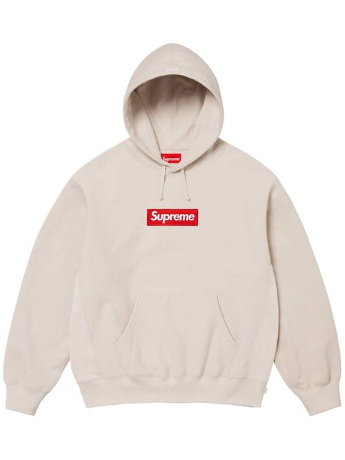 Box Logo hoodie - Neutrals