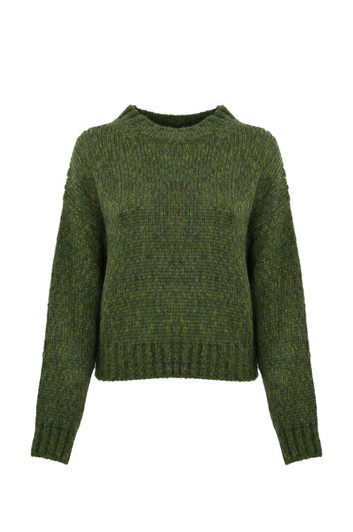 Dionigi Sweater In Chine Mohair Yarn