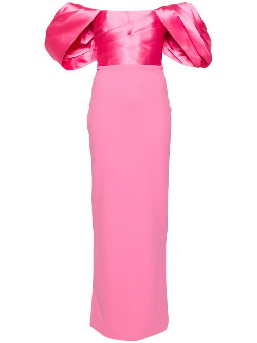 Sian off-shoulder gown - Pink