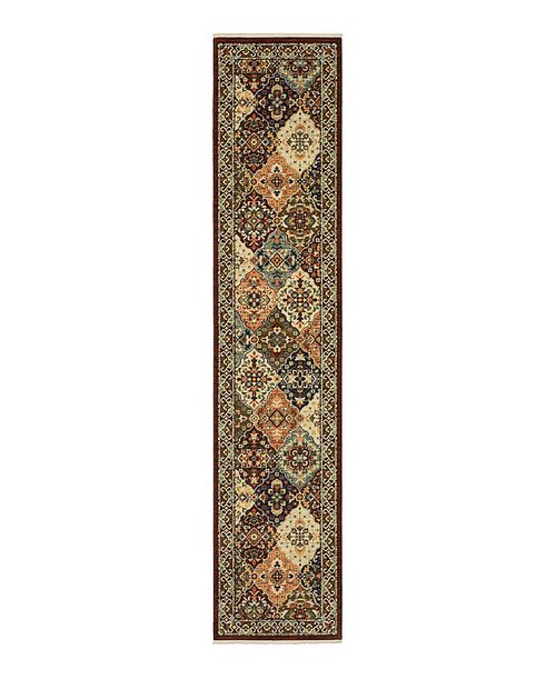 Lilihan 050X6 Runner Area Rug, 2'6 x 12'