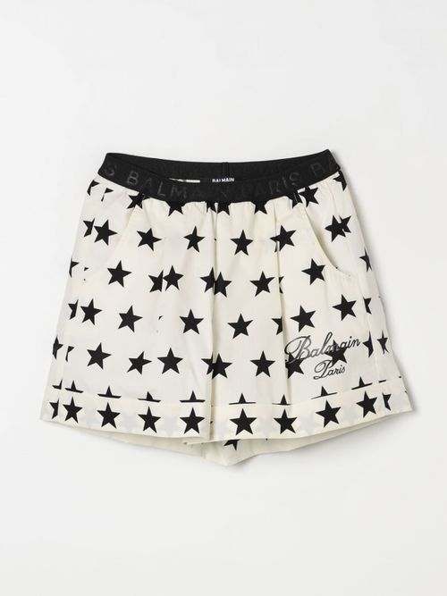 Shorts Kids color Yellow Cream