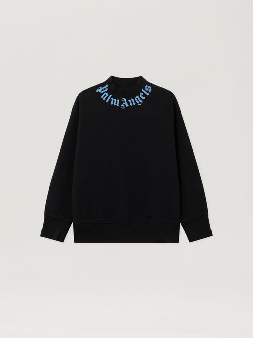 Neck Logo Reg.crewneck Kids  Black