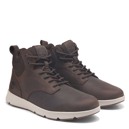 Men's Parker Street Mid Sneaker Boots (Dark Brown)