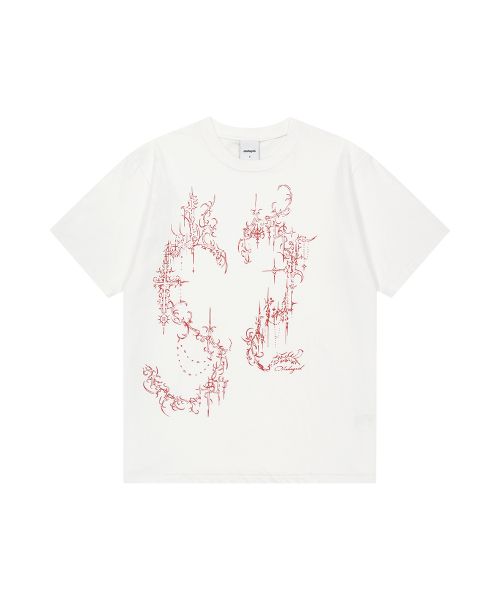 HEART TATTOO TEE WHITE