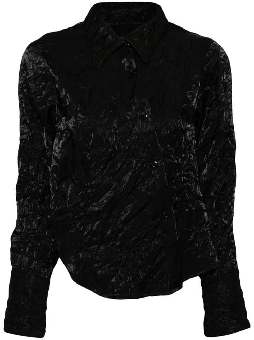Cropped shirt - Black