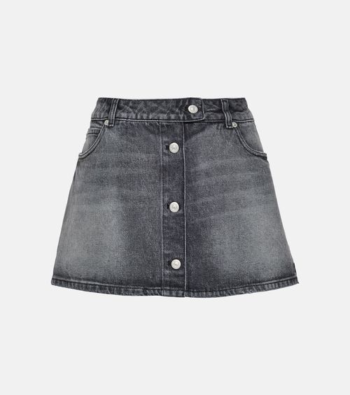 Denim miniskirt