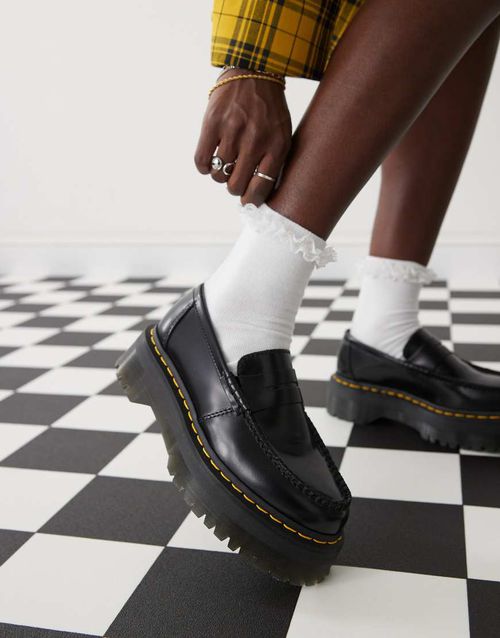 Dr. Martens Penton quad loafers in black