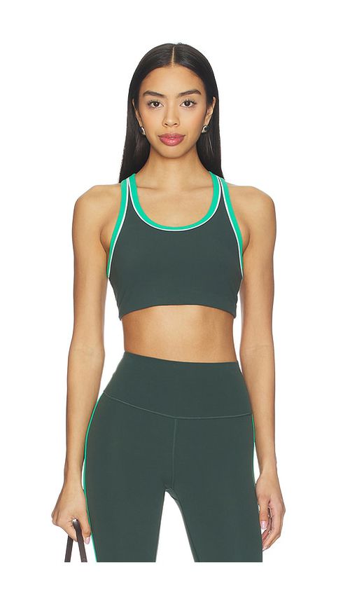 Splits59 Robbie Airweight Sports Bra in Army,Green. - S also in