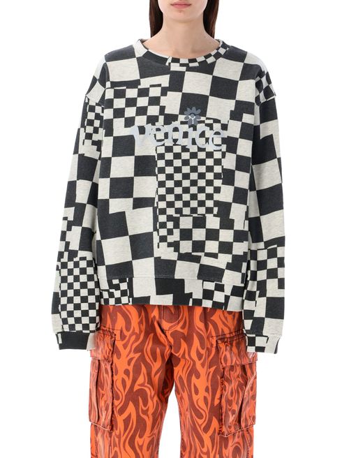 Venice Checked Sweatshirt