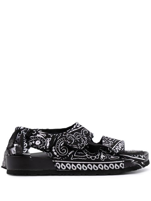 Apache bandana sandals - Black