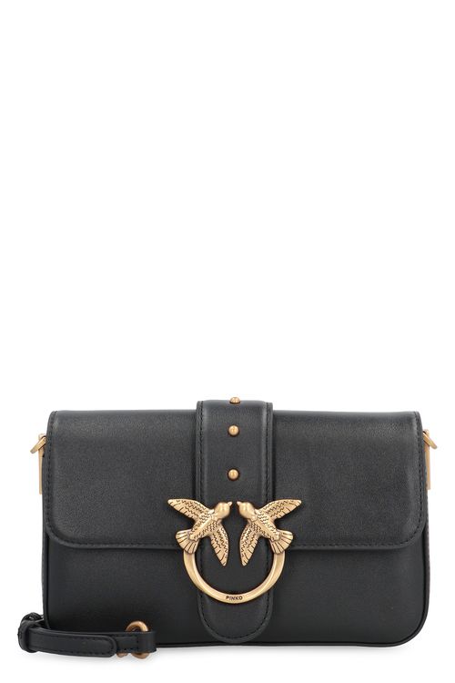 Love One Mini Slouchy Leather Shoulder Handbag