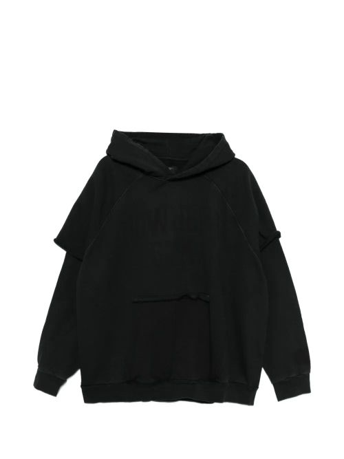 Hooded Sweatshirt Black - Men