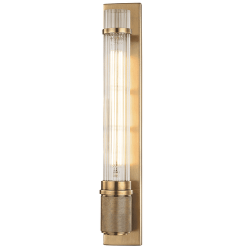 Shaw Wall Sconce in Aged Bra