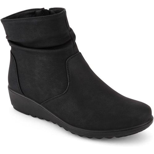 Cotton Traders Women's Core Comfort Flexisole Boots in Black