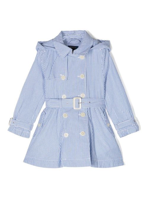 Belted trench coat - Blue