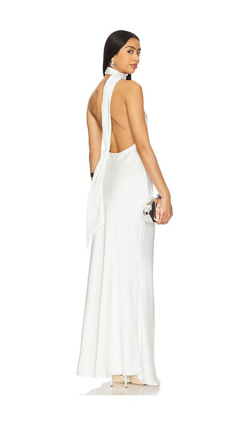 MISHA ABENDKLEID ALASTAIR in White. Größe XXL. Also in