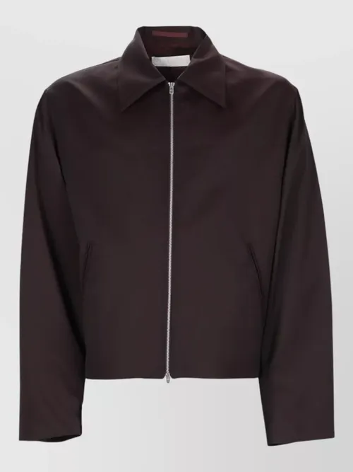 Our Legacy - collared long sleeve coat side pocket
