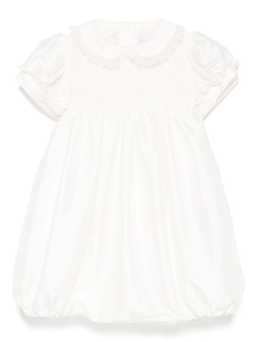 Mariella Ferrari shirred-detail shorties - White