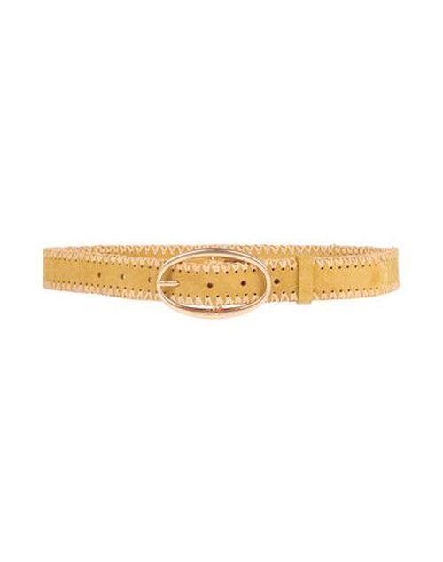 Woman Belt Mustard