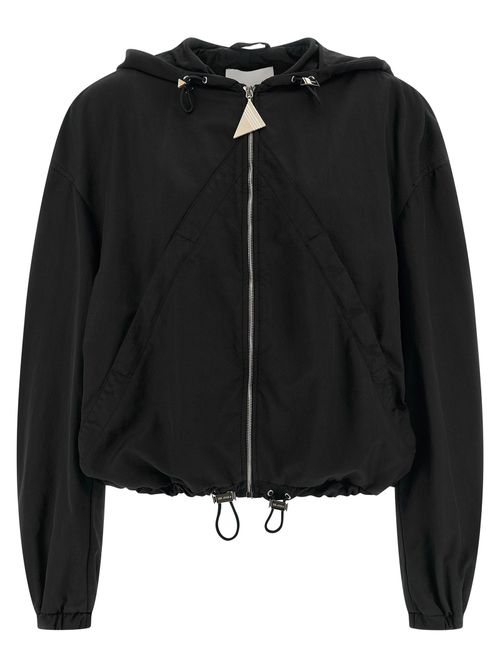 Hooded Bomber Jacket