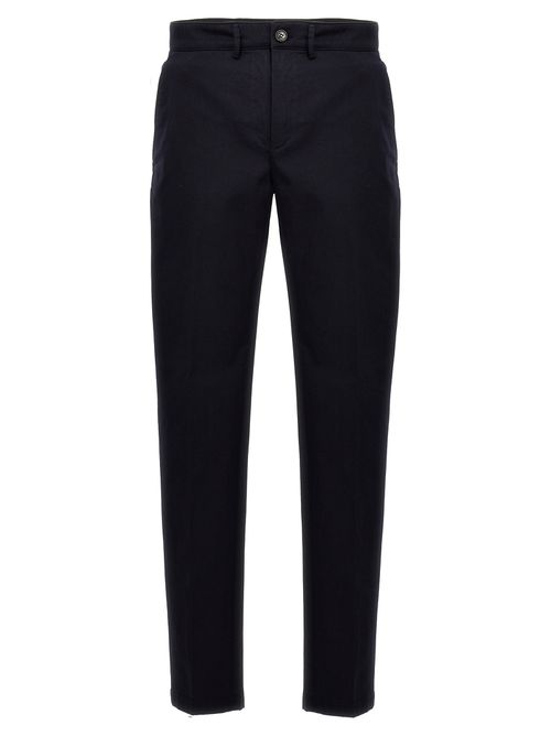 -Mike Pantaloni Blu-Uomo