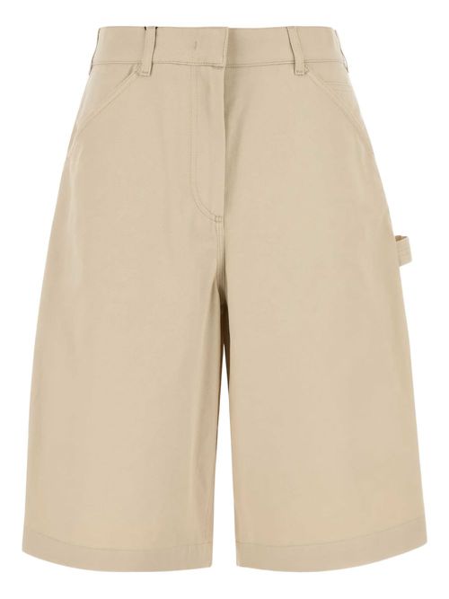 Weekend Max Mara cotton bermuda shorts - Neutrals