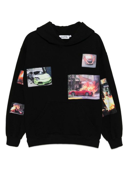 Totaled hoodie - Black