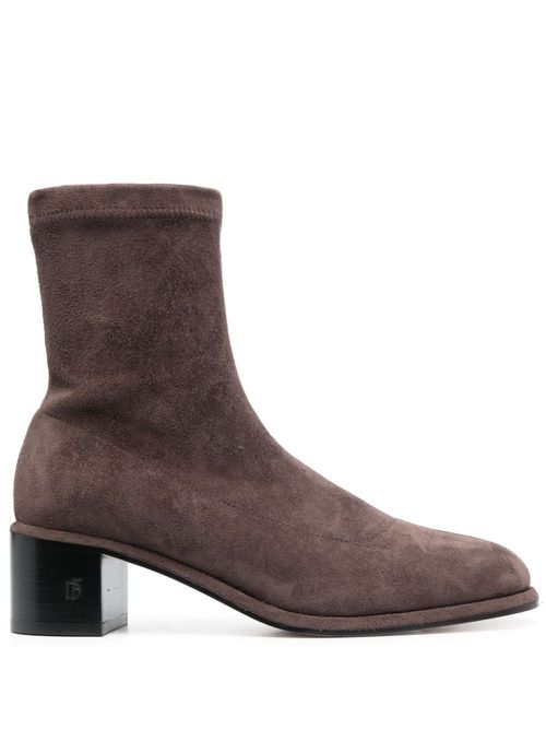 Iris 55mm suede ankle boots