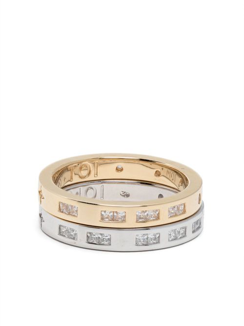 Toi Moi Morse Code ring - Silver