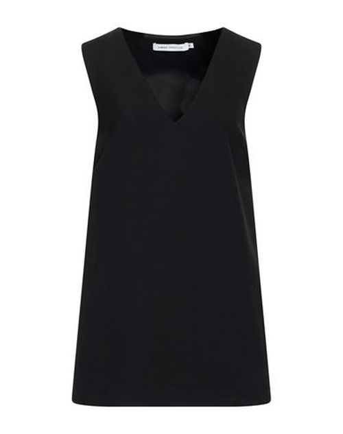 Woman Top Black Size 4 Polyester, Viscose, Cotton, Elastane