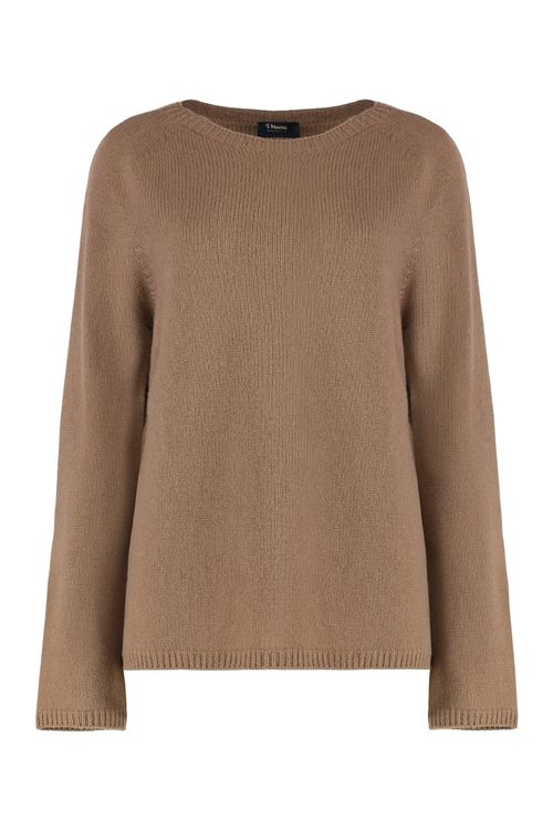 S MAX MARA Georg Crew Neck Sweater in Wool and Cashmere