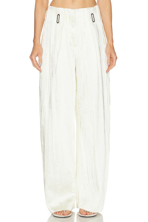 Sportmax Lesena Pant in Ivory - Ivory. 2 also