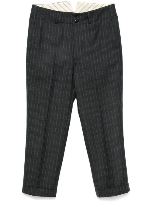 Striped trousers - Grey
