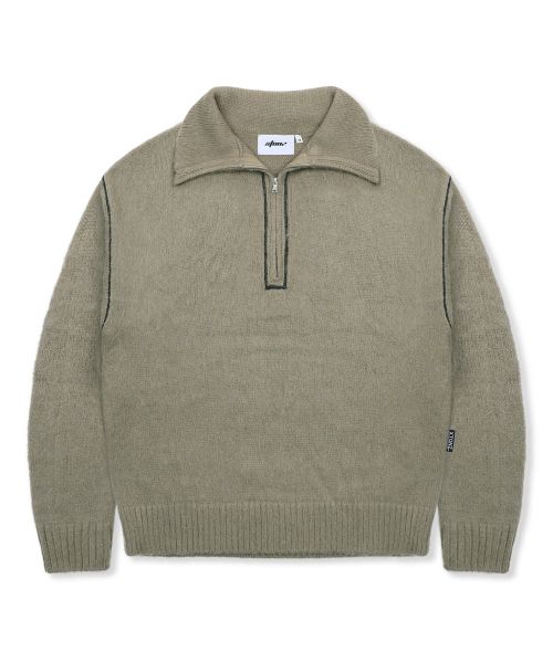 XTK176 Panel Half Zip Knit