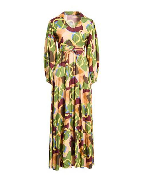 Woman Maxi dress Sage green Size L Viscose