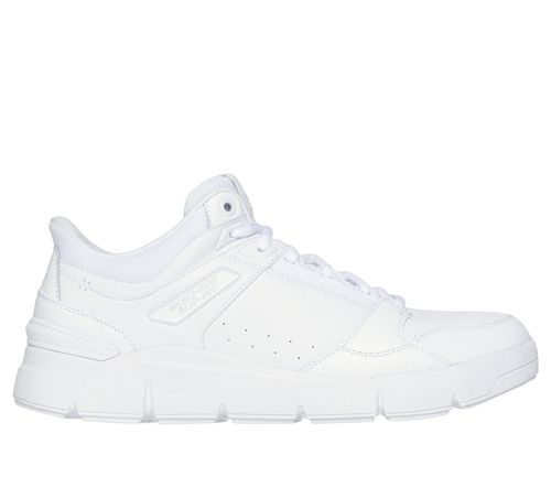 Skechers Men's Slip-ins: Stryde Cup - Feddon Sneaker in Gray/Navy Blue, Size 12 | Leather/Synthetic/Textile