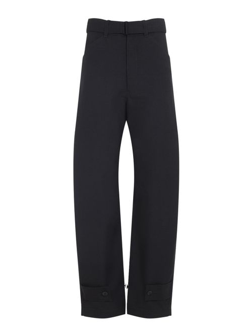 Curved Tailored Pants