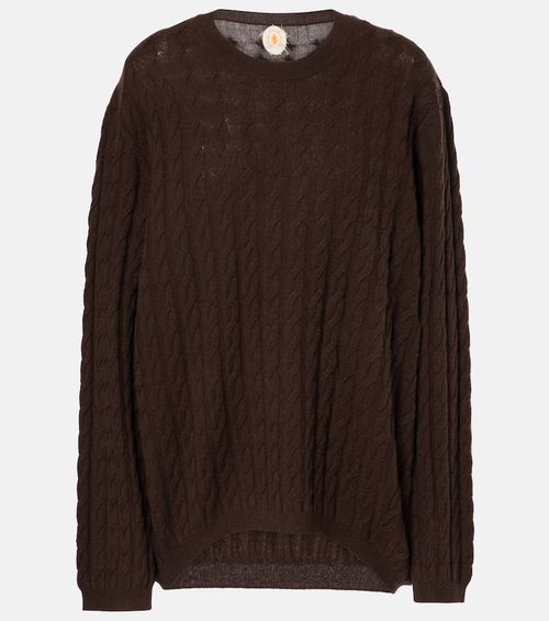 Wool and cashmere sweater