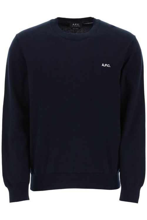 A. P.C.-Pullover Girocollo Melville In Cotone-Uomo