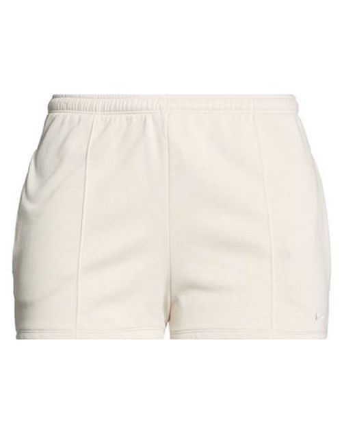 Woman Shorts & Bermuda Shorts Off white Size L Cotton, Polyester