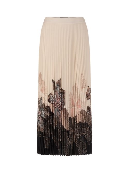 Marc Cain ‘Rethink Together’ pleated midi skirt, black, 34 N