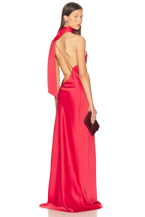 ILA Amelia Dress in Red - Red.  40 also in