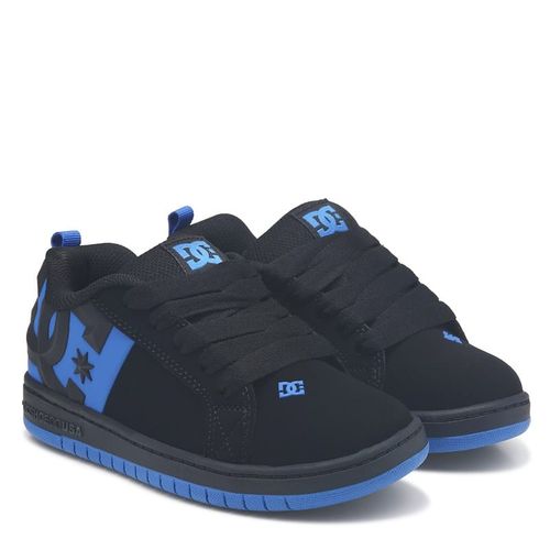 Kids' Court Graffik Sneaker Little/Big Kid Shoes (Black/Blue)